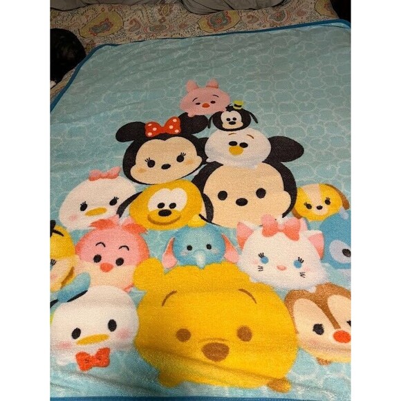 Disney Tsum Tsum Cozycore Cosplay Plush Mickey & Friends Toddler Blanket - Picture 6 of 6